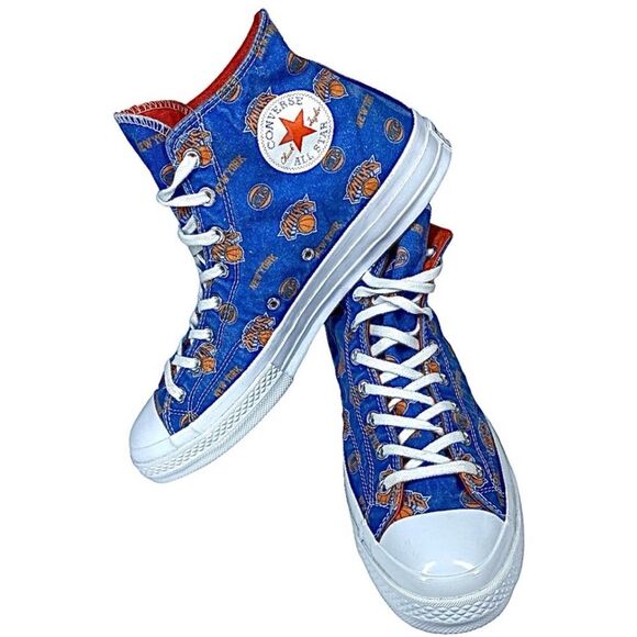 Converse New York Knicks Mens Chuck Taylor 70 Hi Distress Look Size 11 Medium - Picture 9 of 11